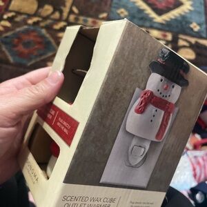 Sonoma Festive Snowman Wax Warmer